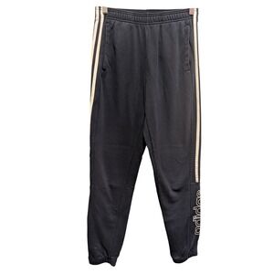 Adidas Sweatpants Joggers Track Pants Athletic Striped Mens Sz Small‎ 0307